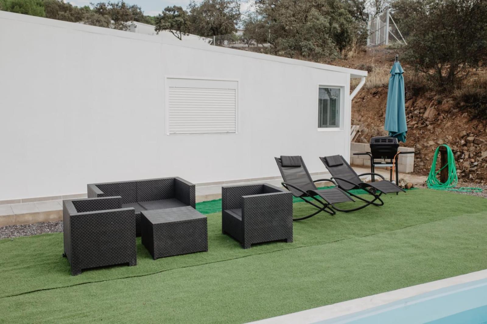 Casa En El Lago.Unmillondeestrellas Villaharta Exterior photo